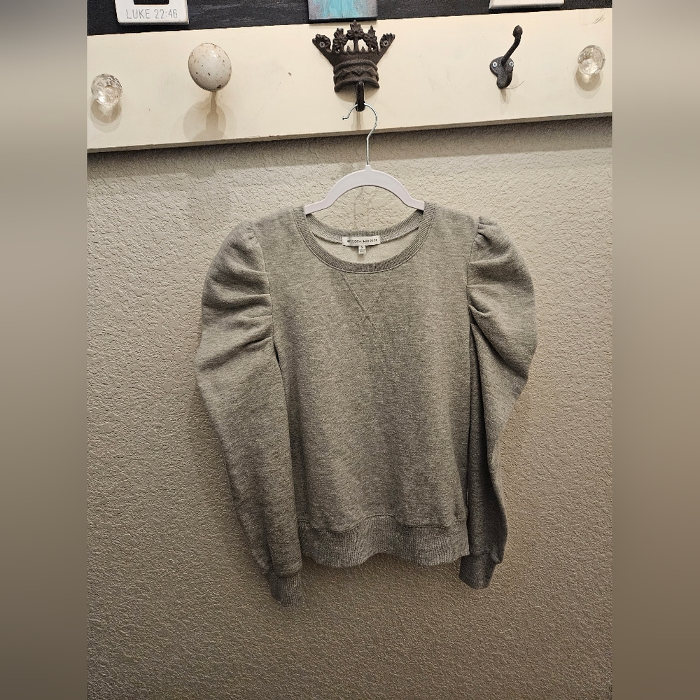 Rebecca Minkoff balloon ruffle sleeve sweater